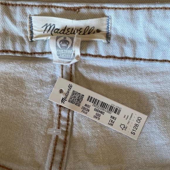MADEWELL Edmunds Wash The Perfect Vintage Wide Leg Jeans Plus Size 26W Plus NWT - Picture 8 of 9